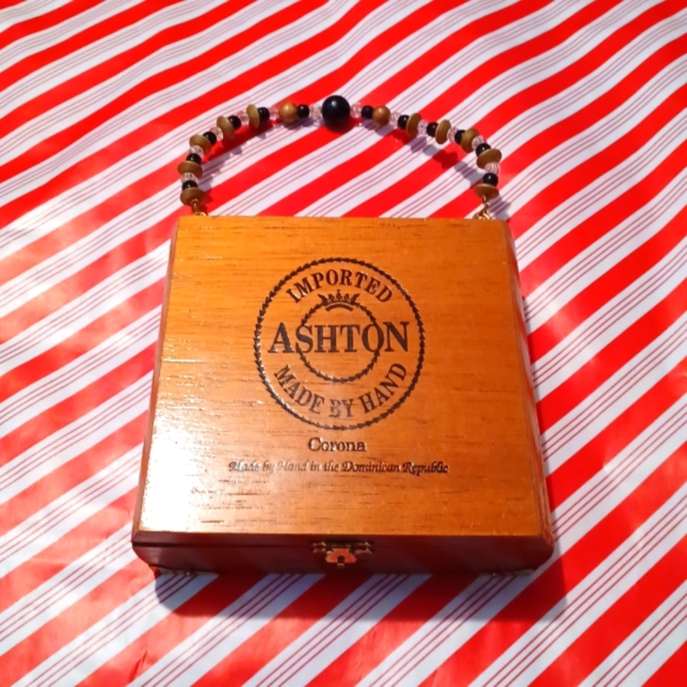 Vintage Cigar box purse